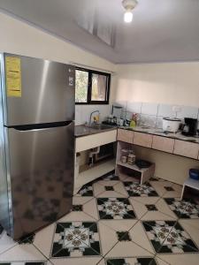 Kuchyň nebo kuchyňský kout v ubytování Doña Mary Caribbean House