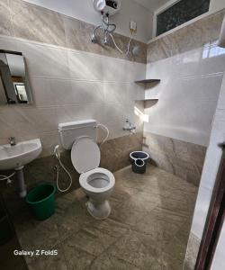 Koupelna v ubytování Urban Suites