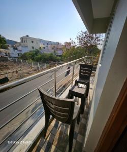 Balkón nebo terasa v ubytování Urban Suites