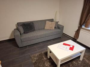 Ein Sitzbereich in der Unterkunft Casa Susanna