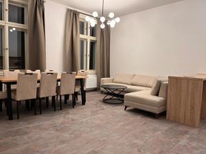 Posezení v ubytování Pearl Bee Deluxe Suites