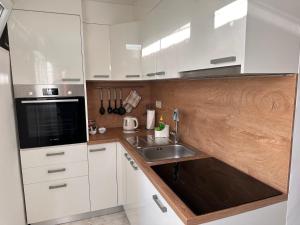 Kuchyňa alebo kuchynka v ubytovaní Apartment Ella Mare