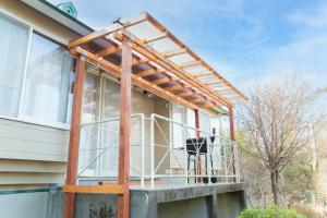Balkon ili terasa u objektu コテージ大室山