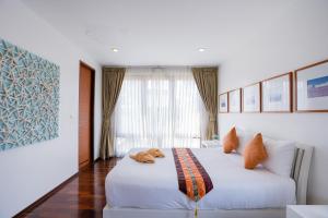 Ένα ή περισσότερα κρεβάτια σε δωμάτιο στο Pranaluxe 3 Bedroom Pool Villa C2 +49 φωτογραφίες