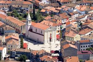Widok na miasto Poreč z tego apartamentu