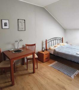 Postel nebo postele na pokoji v ubytování Agrorelax
