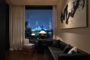 Posezení v ubytování Chongqing Wuyu Shanxing Hotel