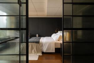 Postel nebo postele na pokoji v ubytování Chongqing Wuyu Shanxing Hotel
