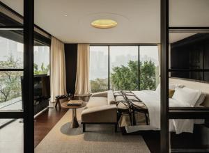 Posezení v ubytování Chongqing Wuyu Shanxing Hotel