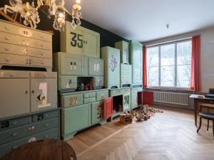 Kuchyň nebo kuchyňský kout v ubytování Impulszentrum Holdenweid, 4434 Hölstein