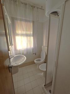 Koupelna v ubytování Ketty