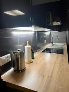 Kuchyň nebo kuchyňský kout v ubytování Beautiful central apartment GE + 10 fotografií