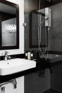 Koupelna v ubytování Nord Studio