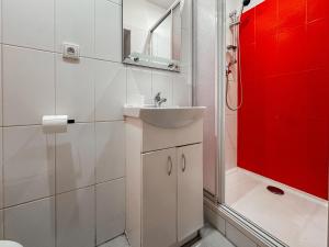 Koupelna v ubytování ELSO apartments