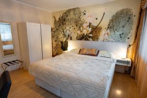 Postel nebo postele na pokoji v ubytování Ferienhaus Kramser + 37 fotografií