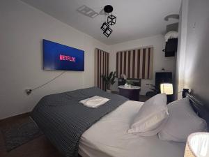 Postel nebo postele na pokoji v ubytování Niche Room Near To Airport, Nasr City