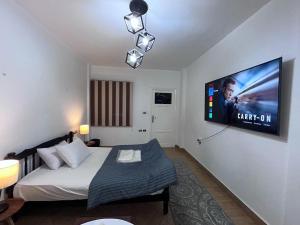 Postel nebo postele na pokoji v ubytování Niche Room Near To Airport, Nasr City