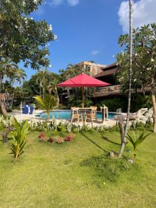 Zahrada ubytování Uns Hotel - Bali