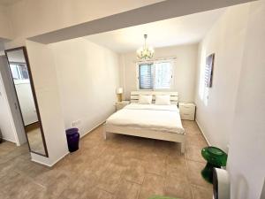 Postel nebo postele na pokoji v ubytování Paphos Central Penthouse