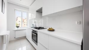 Køkken eller tekøkken på Flatbook Apartments - Old Town Sw Ducha Comfort