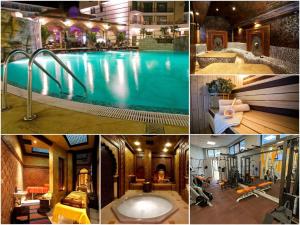 Bazén v ubytování Karolina Hotel nebo v jeho okolí