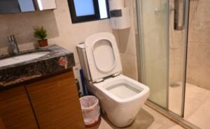 Vannituba majutusasutuses Nomadic International Hostel Shenzhen North Railway Stn Store