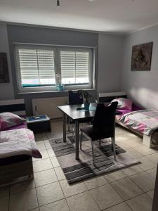 Χώρος καθιστικού στο Apartment for 2 people Zimmervermietung Lang
