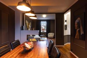 Khu vực ghế ngồi tại Mokka Suite Design in Neumünster