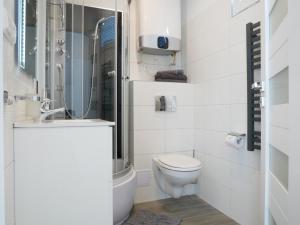 Koupelna v ubytování Apartmán Laura