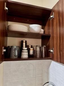 Η κουζίνα ή μικρή κουζίνα στο Evolve Estates, Apartment I