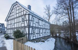 Το Denkmal Haus Hugo Loft τον χειμώνα