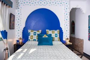 Postel nebo postele na pokoji v ubytování Le Petit Riad Maison d'hôtes + 37 fotografií