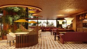 Posezení v ubytování NH Collection Madrid Eurobuilding + 37 fotografií