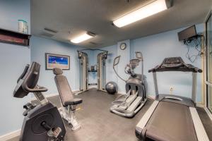 Fitness centrum a/nebo fitness zařízení v ubytování The Dunes 603