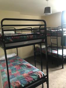 Soli Hostel客房内的一张或多张床位