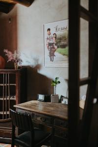 Posezení v ubytování 島中大厝