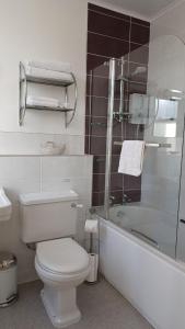 Koupelna v ubytování Glan Heulog
