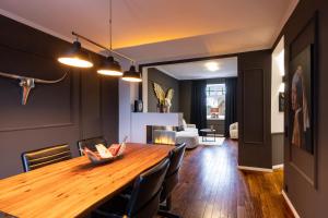 Khu vực ghế ngồi tại Mokka Suite Design in Neumünster