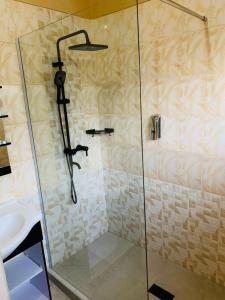 Koupelna v ubytování uPhondo Lodge