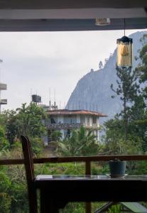 Nespecifikovaný výhled na hory nebo výhled na hory při pohledu z bed and breakfast