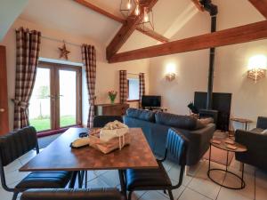 Posezení v ubytování Wellhope View Cottage