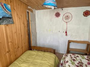 Postel nebo postele na pokoji v ubytování Casa de veraneo con piscina