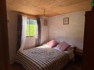 Postel nebo postele na pokoji v ubytování Casa de veraneo con piscina