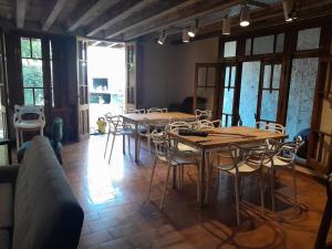 Posezení v ubytování Arpegio Hostel