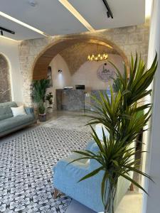 Χώρος καθιστικού στο Jerusalem View Hotel