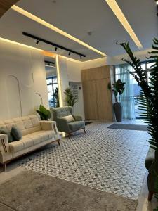 Χώρος καθιστικού στο Jerusalem View Hotel
