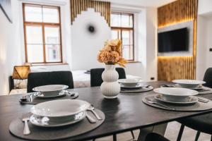 Televisyen dan/atau pusat hiburan di Apartmány U Doskočilů