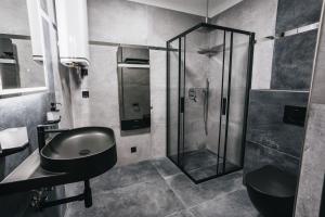 Bilik mandi di Apartmány U Doskočilů
