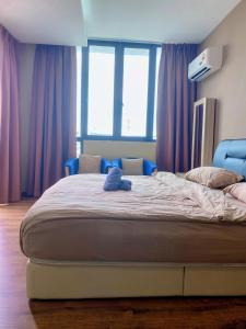 Postel nebo postele na pokoji v ubytování Vivacity Jazz 1 3r2b 7 pax family with Netflix