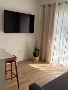 Et tv og/eller underholdning på Playa Chica Luxury Apartament